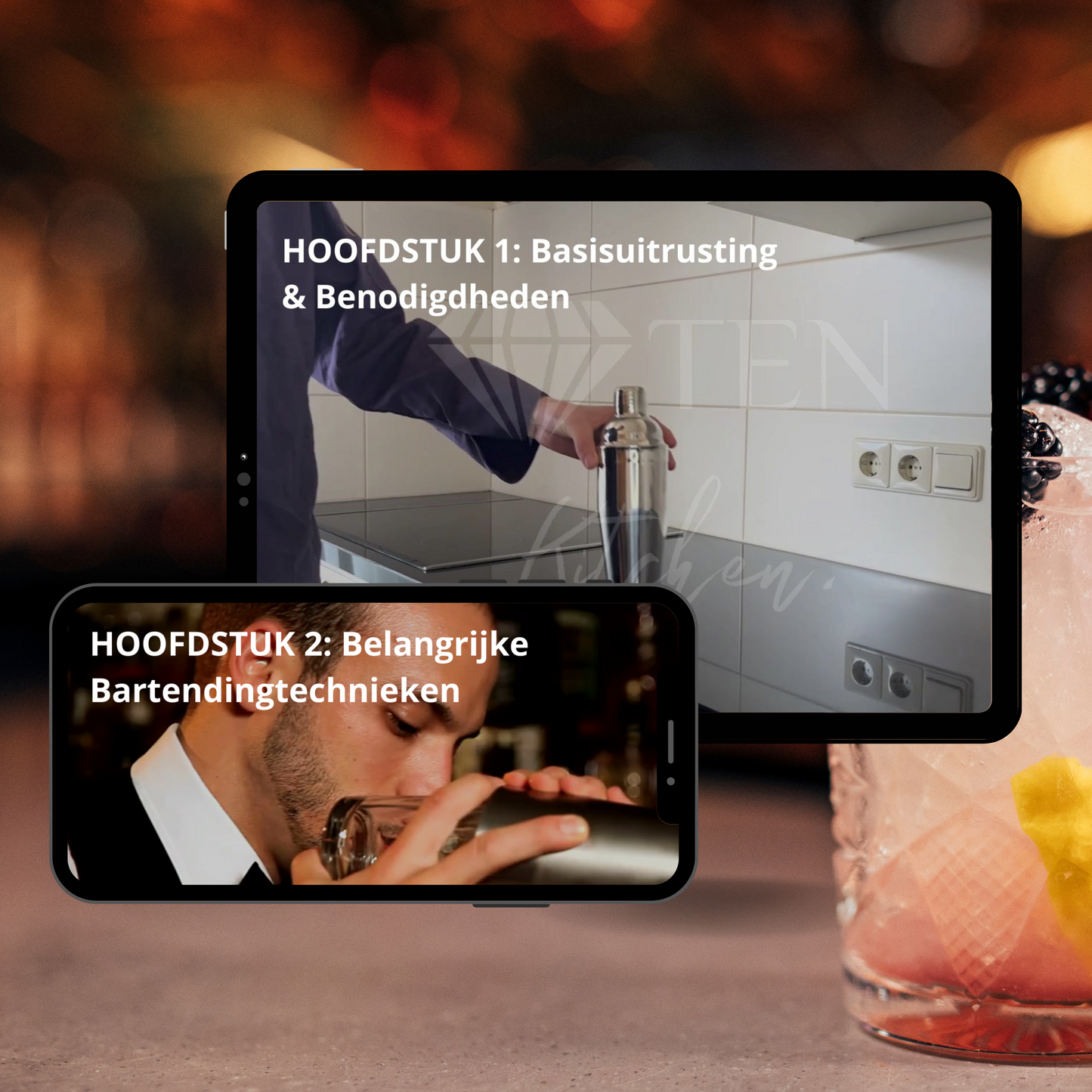 Instant Bartender: Leer Binnen 15 Minuten Meesterlijke Cocktails Maken - Tenkitchen.store