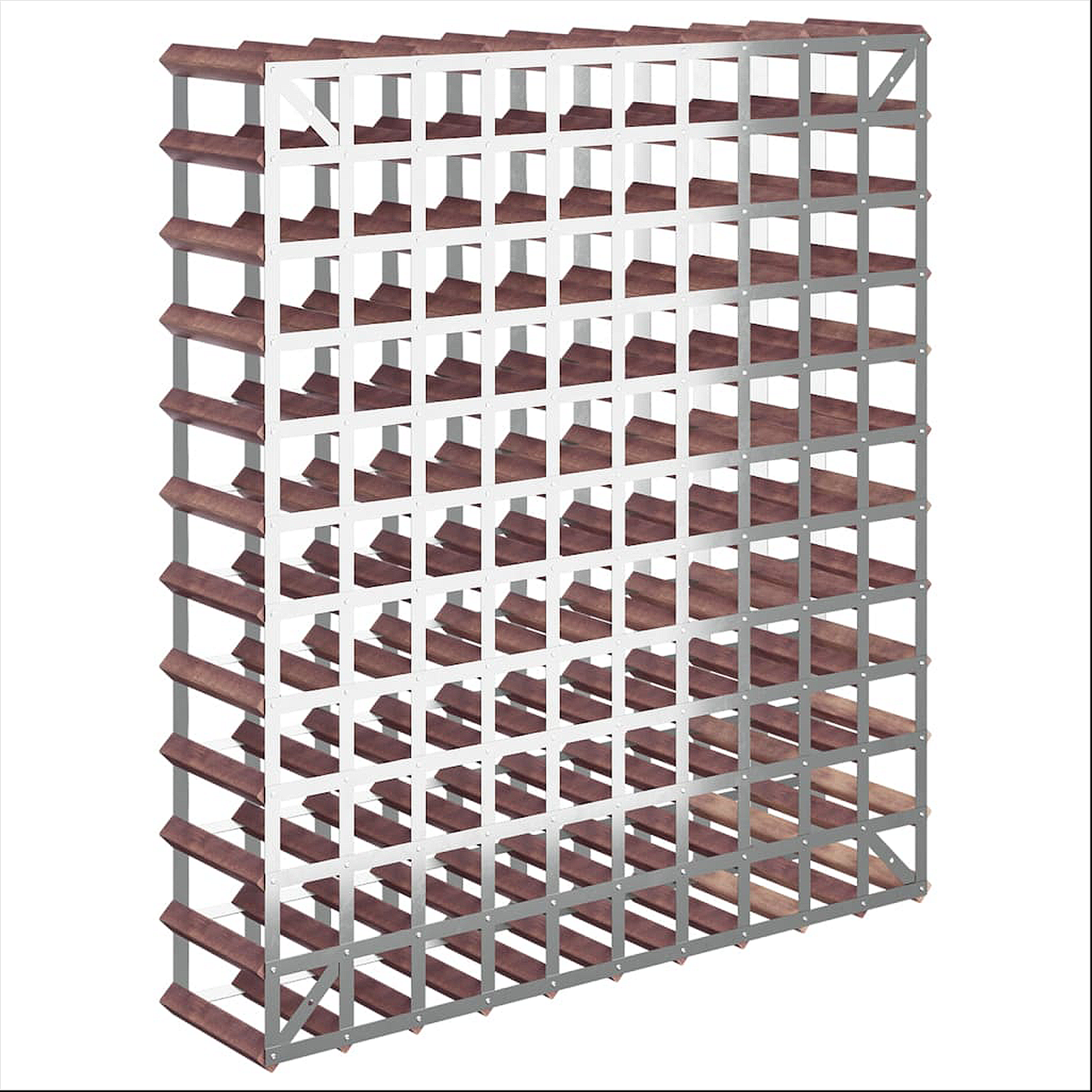 Wijnrek 120 Flessen Grenenhout