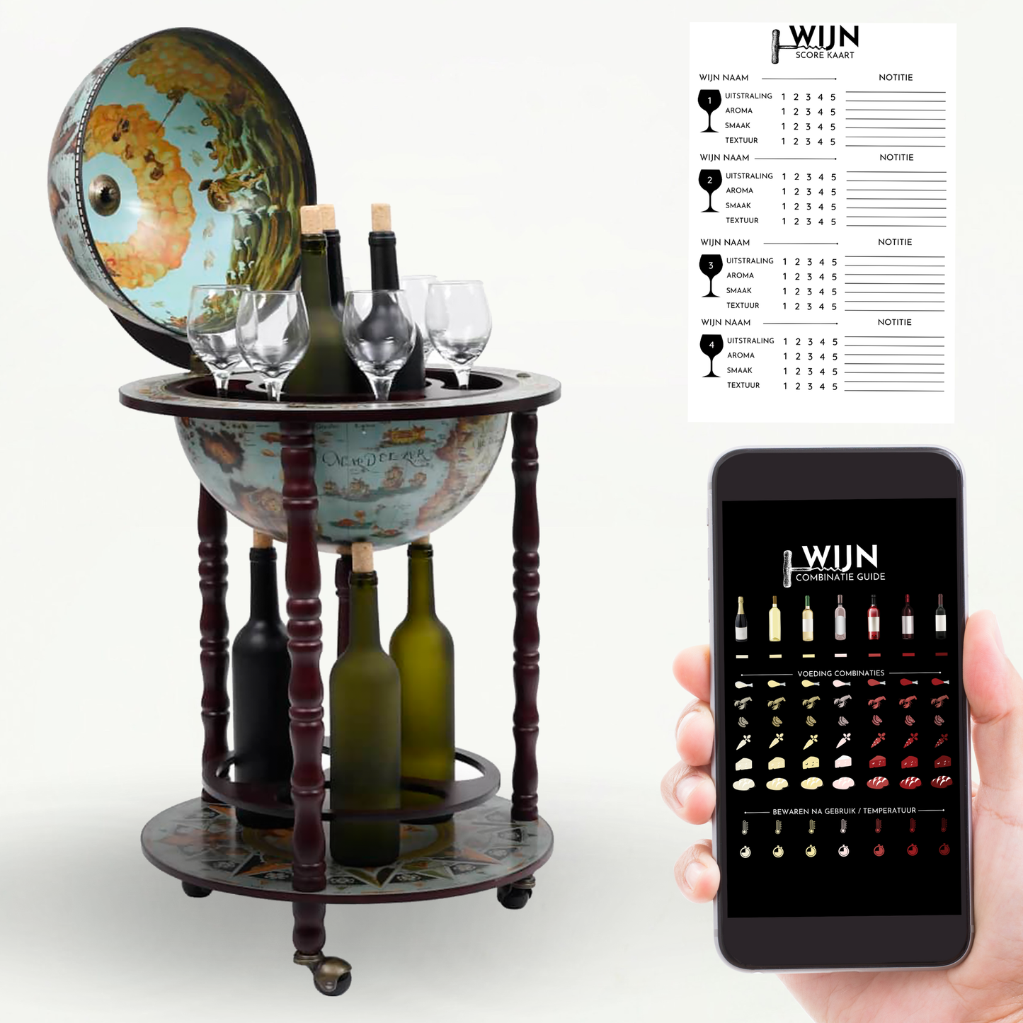 Globebar bar op wielen