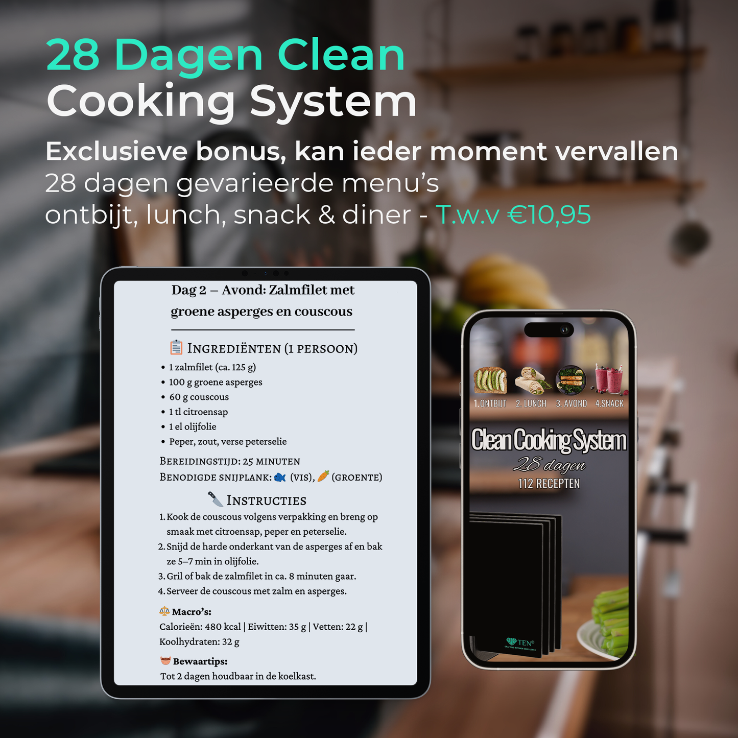 TEN® - Glazen Snijplankenset met Houder - MICROPLASTIC Vrij - 20x30cm Zwart