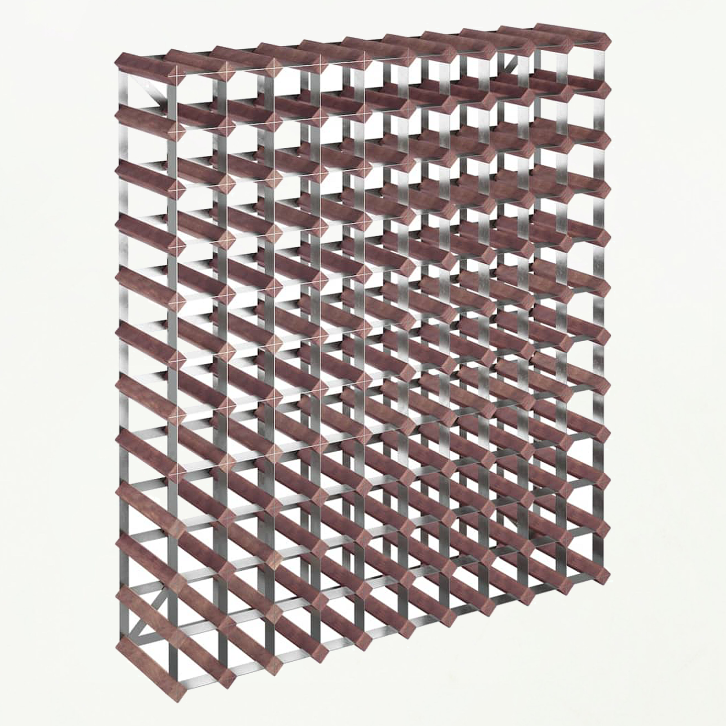 Wijnrek 120 Flessen Grenenhout