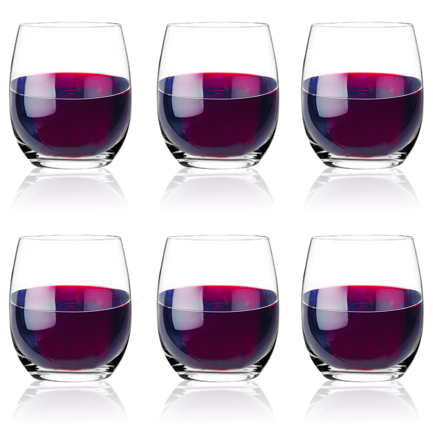 TEN® - Wijnglas zonder Voet 390ML - Wijn Drinken - Tenkitchen.store