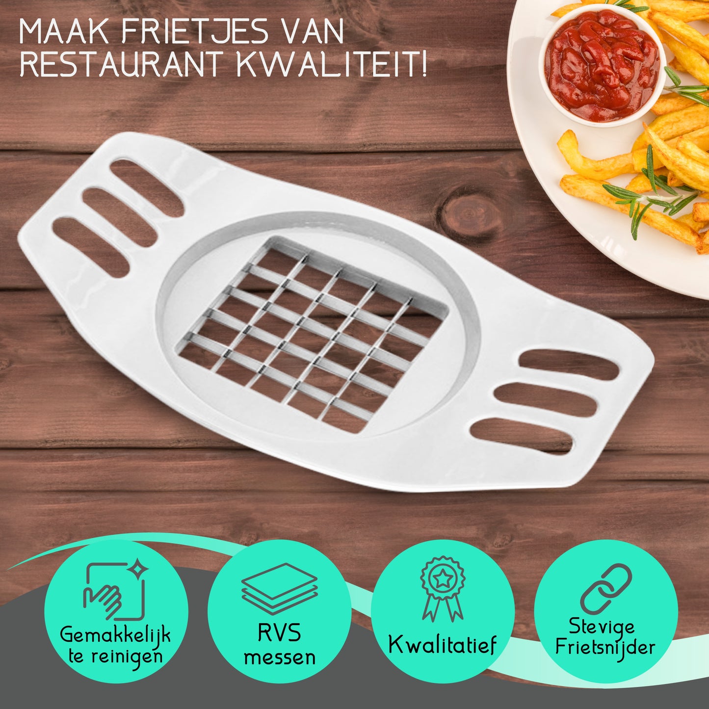 TEN® - Frietsnijder klein professioneel
