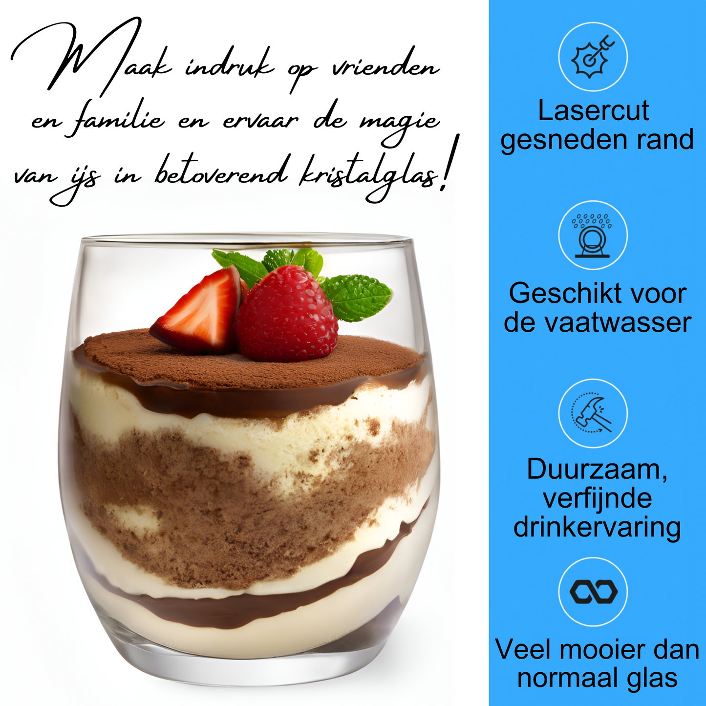 Infographic zelf ijs maken met fruit