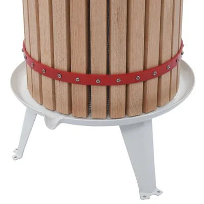 Fruit- en wijnpers met stoffen zak 24L