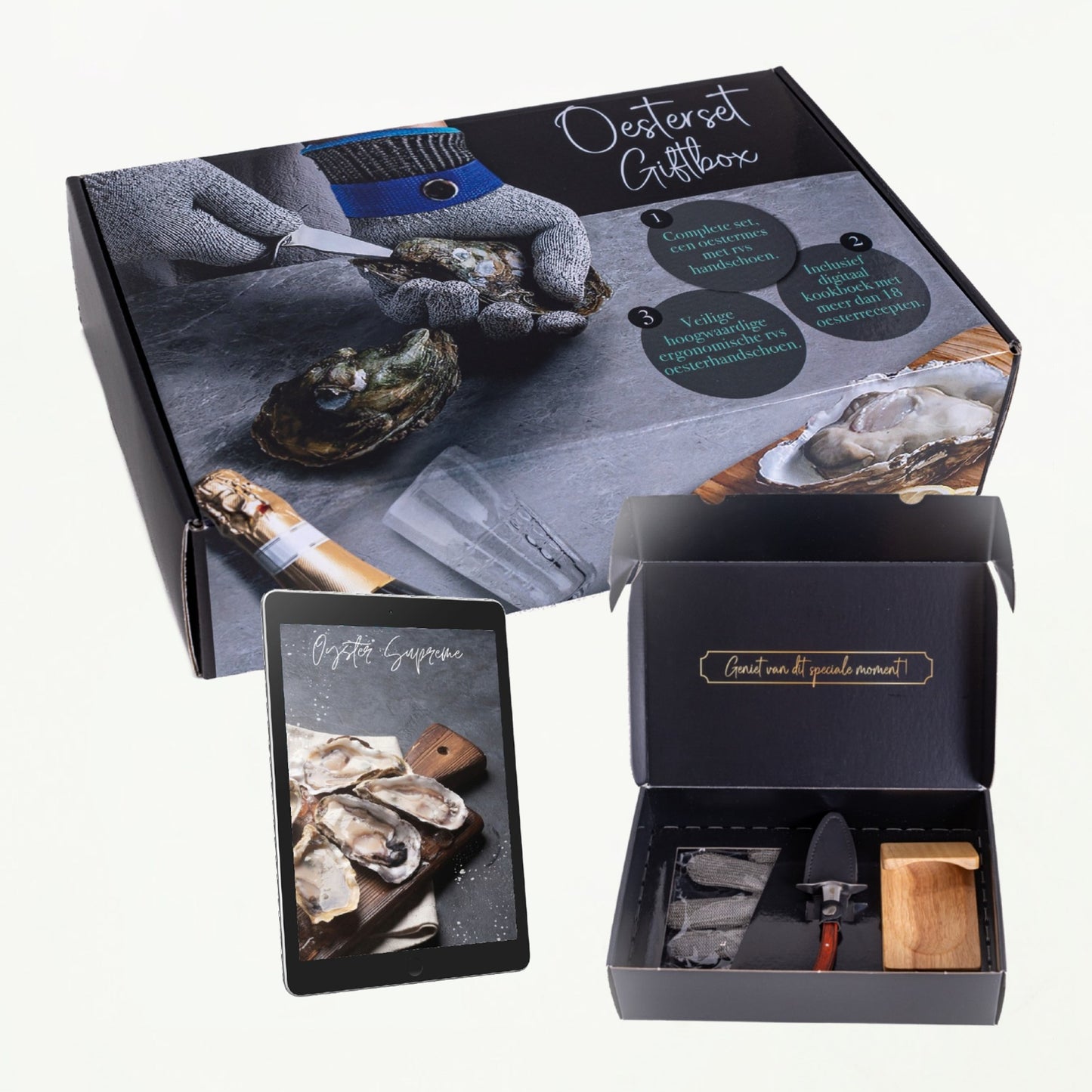 oester geschenkset Cadeau verpakking