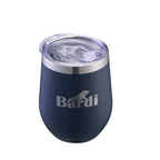 Bardi Thermosbekers 0,3L RVS blauw set -  incl. deksels - dubbelwandig