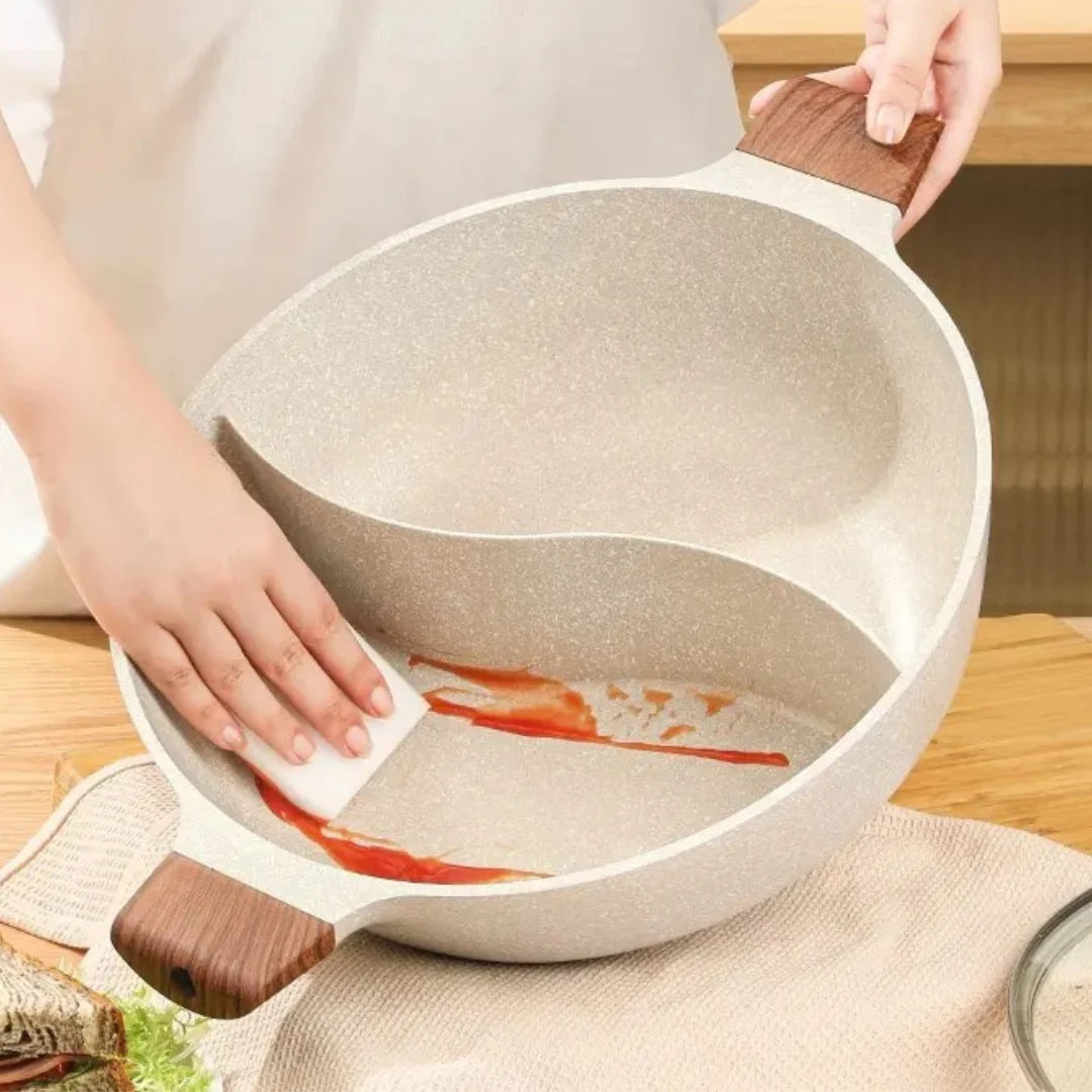 Keramische Duo Kookpan