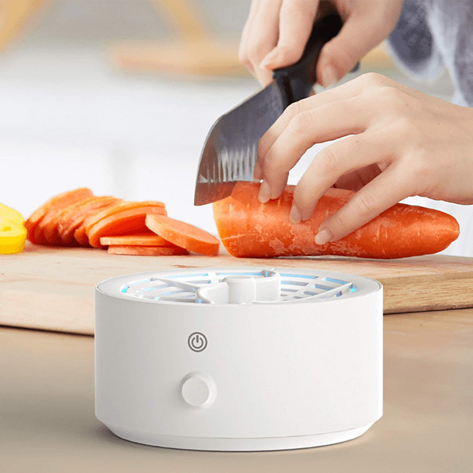 Elektrische Voedselreiniger voor Groente en Fruit - Tenkitchen.store