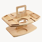 Opvouwbare Houten Draagbare Wijntafel
