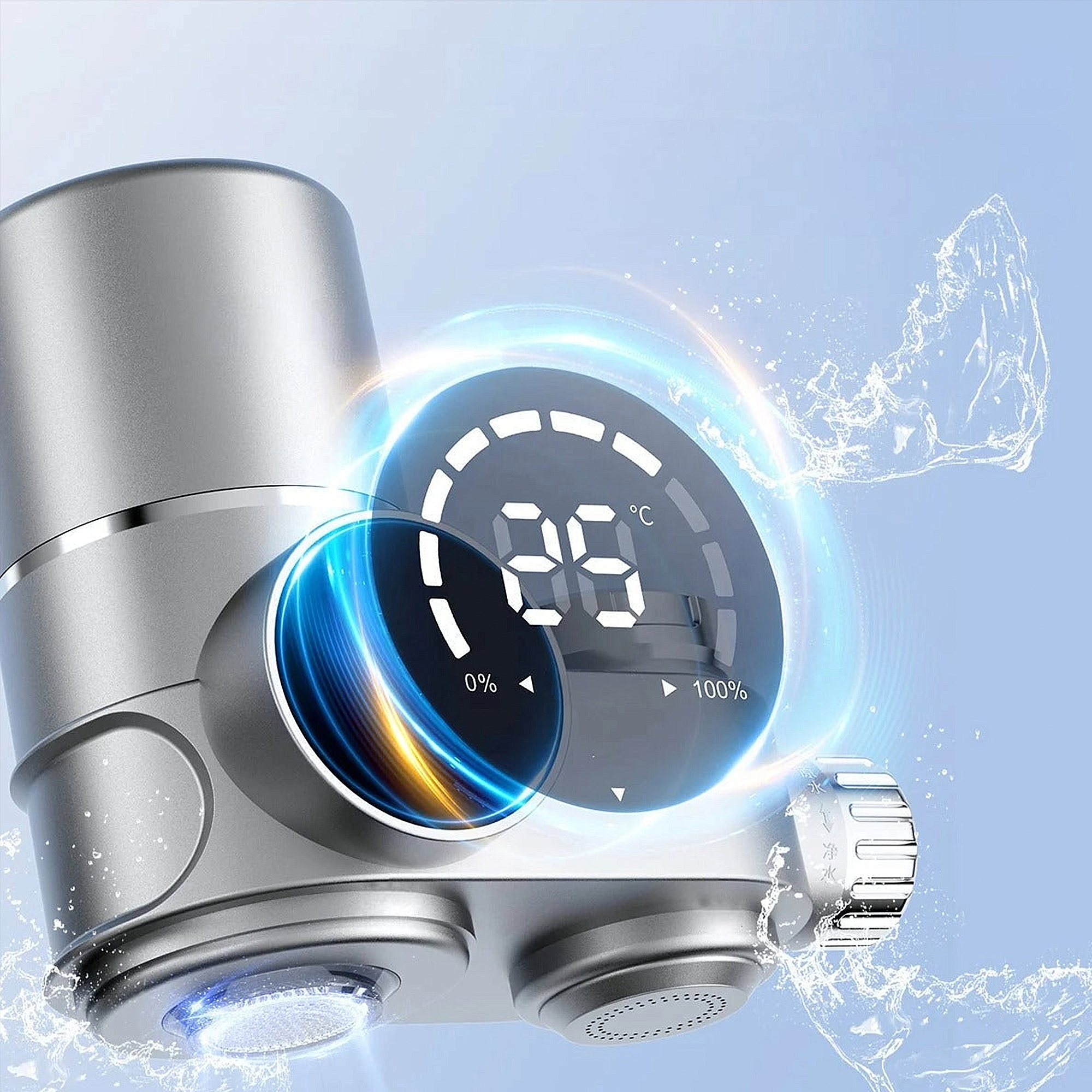 Kraanwaterfilter Met LED Scherm - Tenkitchen.store