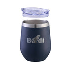 Bardi Thermosbekers 0,3L RVS blauw set -  incl. deksels - dubbelwandig