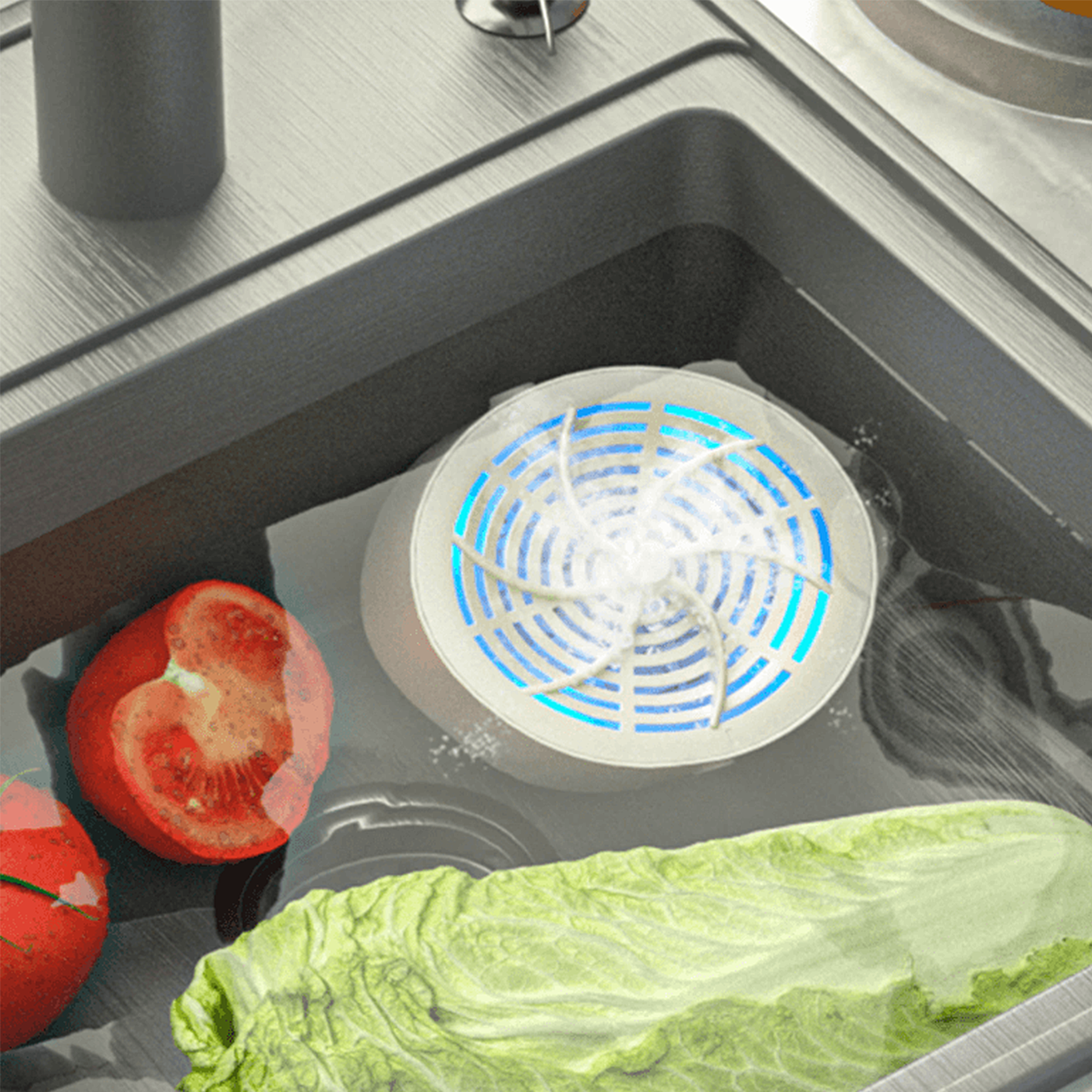 Elektrische Voedselreiniger voor Groente en Fruit - Tenkitchen.store