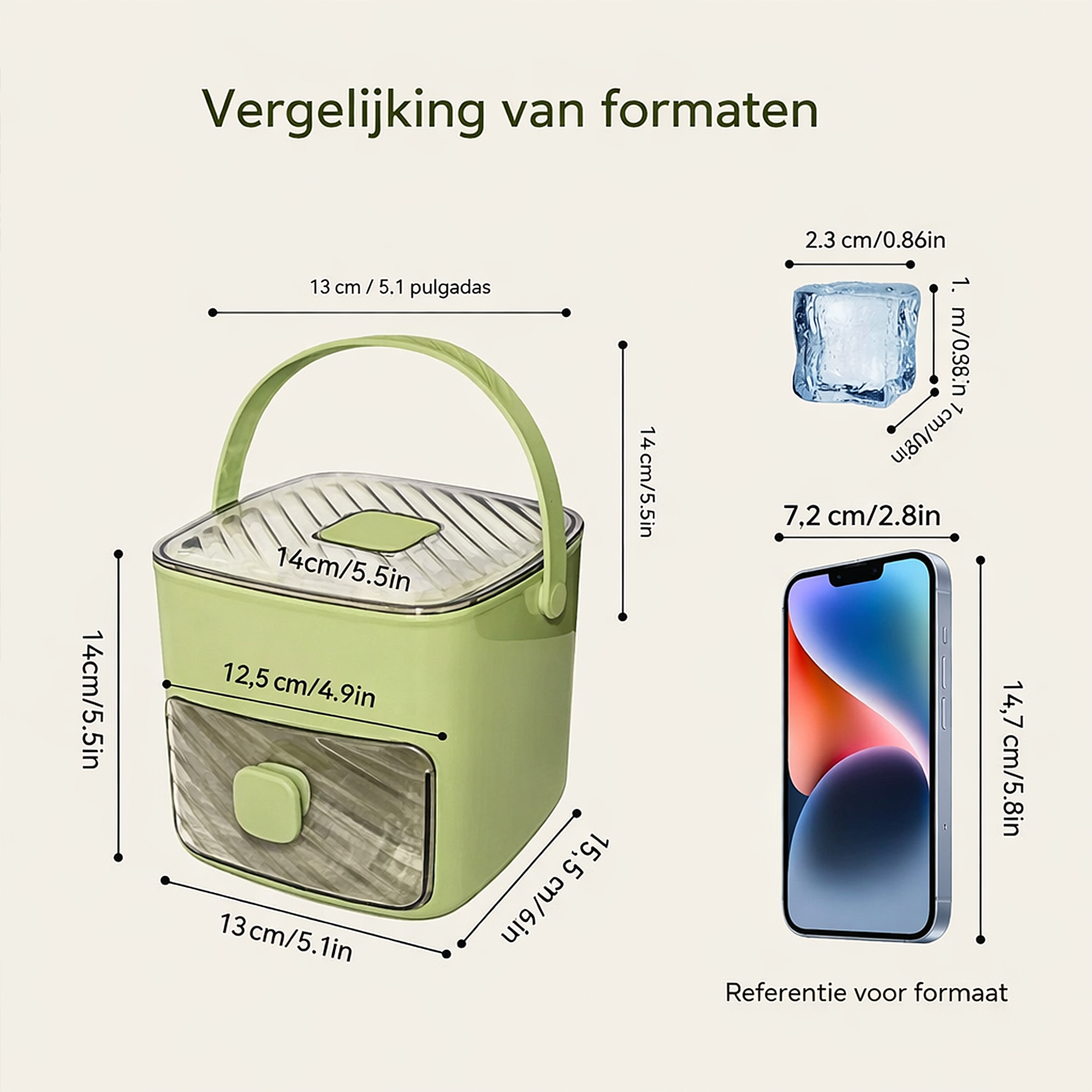 IJsblokjes Maker - Tenkitchen.store
