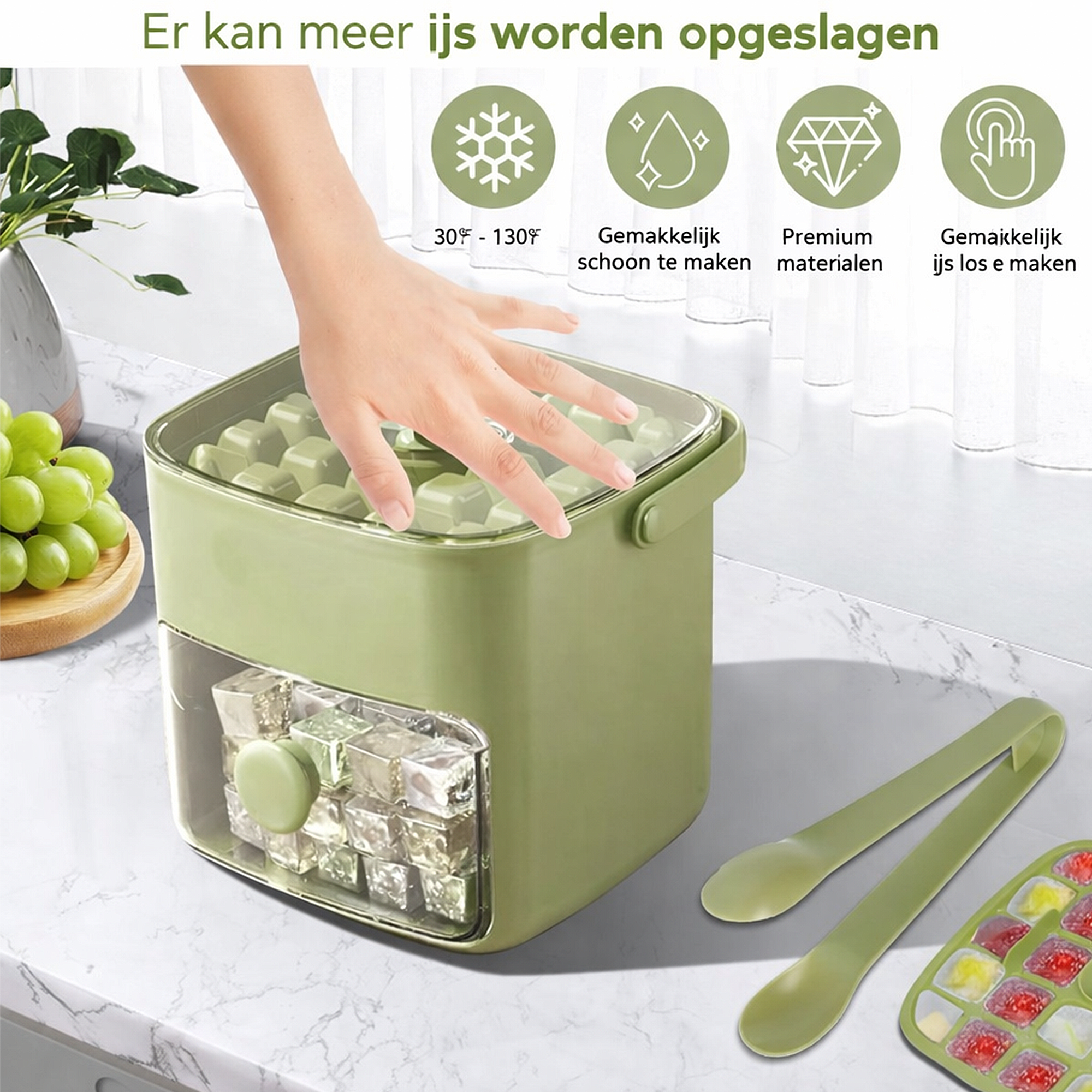 IJsblokjes Maker - Tenkitchen.store