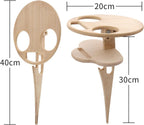 Sammy Jackson™ Dubbel-laags Draagbare Wijntafel
