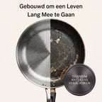 Gehamerde Titanium Pan