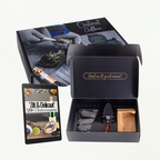 TEN® Giftbox Bruin - Oestermes & Handschoen + Oesterhouder - Tenkitchen.store