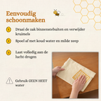 TEN® Broodzakken van 100% katoen met bijenwas