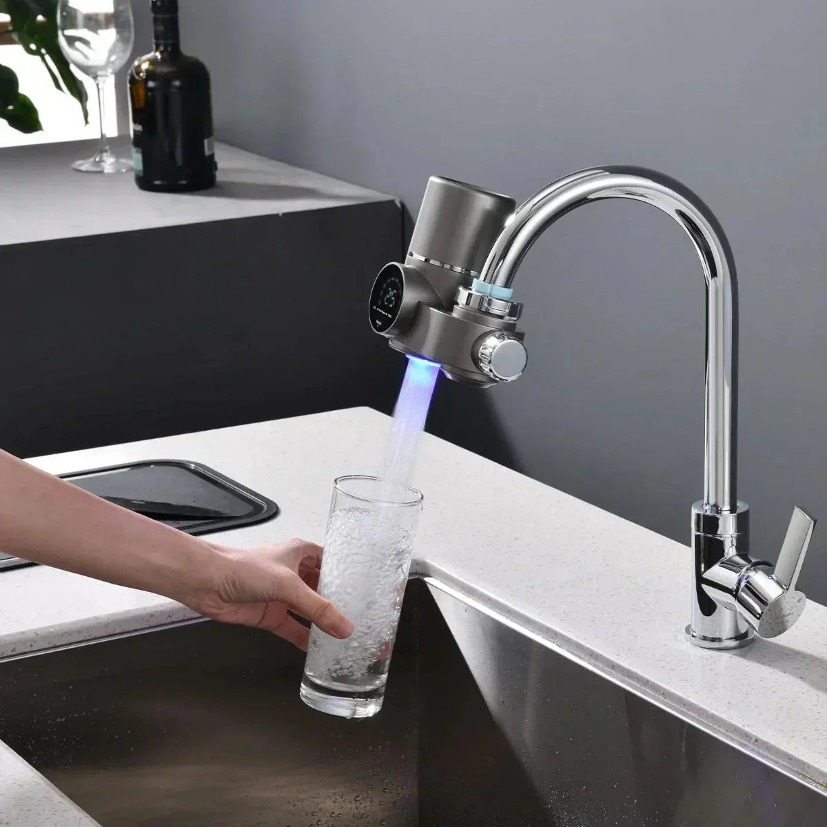 TEN® Kraanwaterfilter Met LED Scherm