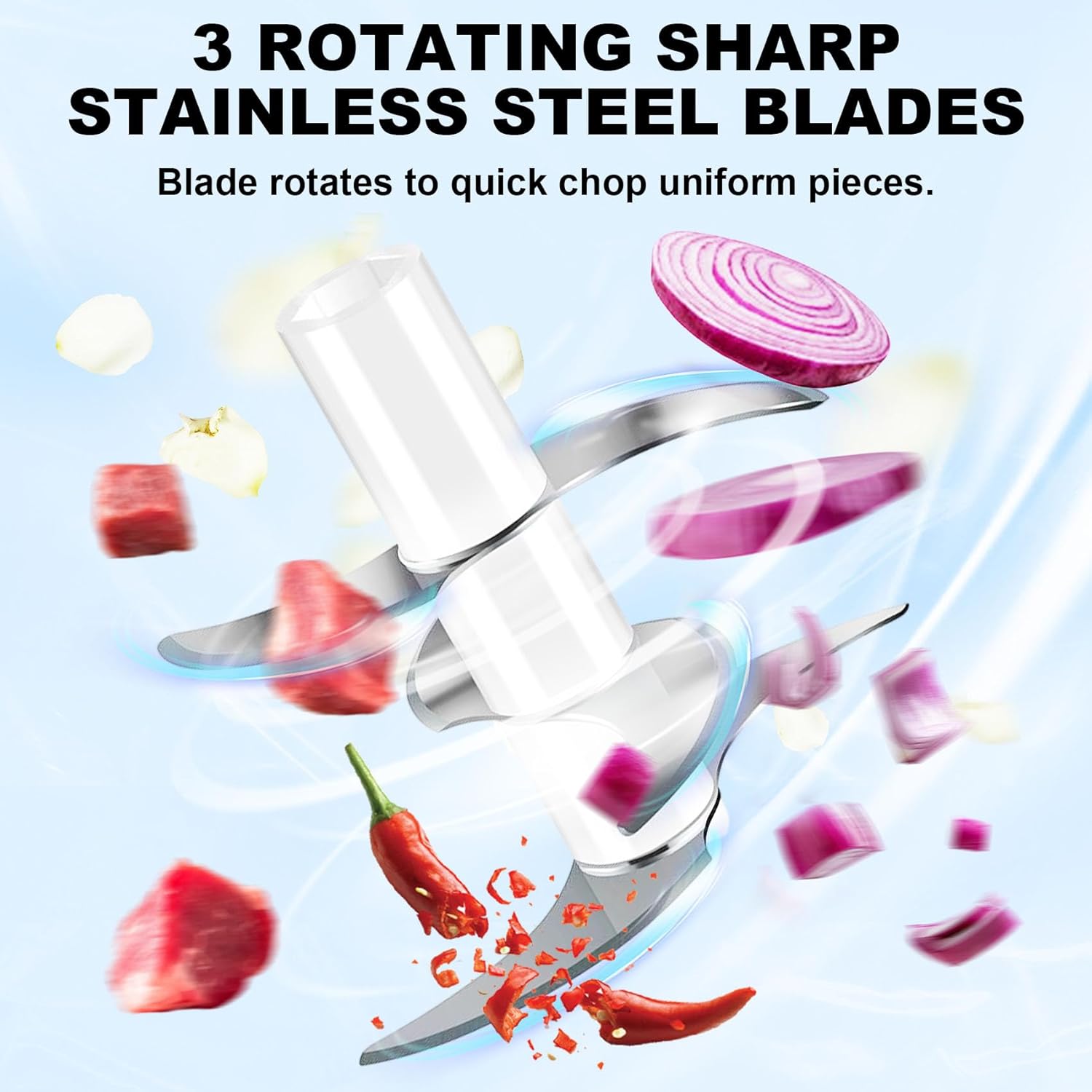🧺 Compact Portable Mini Food Chopper | Handy Kitchen Helper
