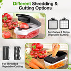 TEN® Multifunctionele Groentesnijder 15-in-1