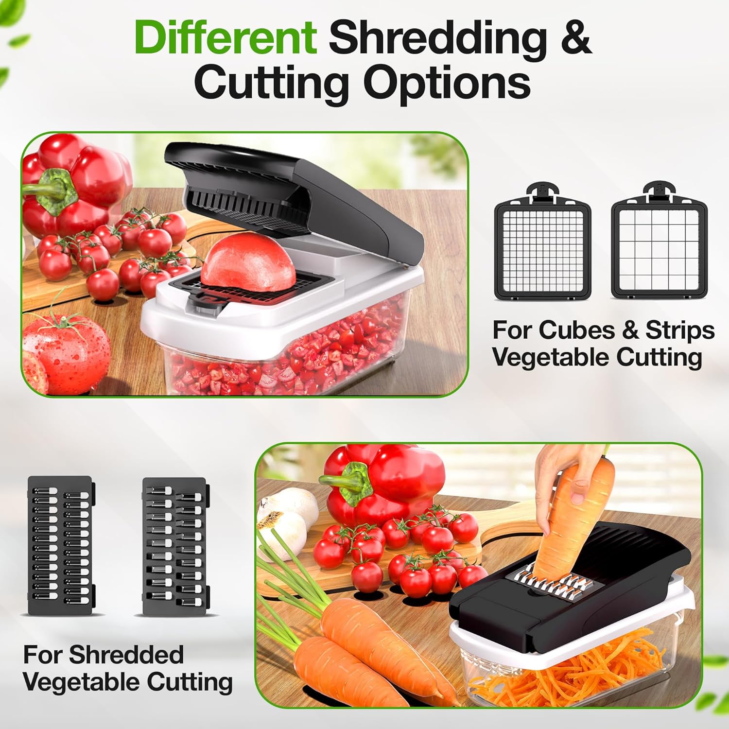 TEN® Multifunctionele Groentesnijder 15-in-1