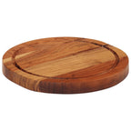Hakblok Ø 25x2,5 cm massief acaciahout - Tenkitchen.store