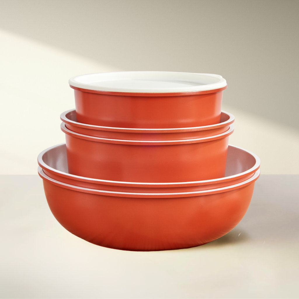 Keramische Pannenset - Terracotta