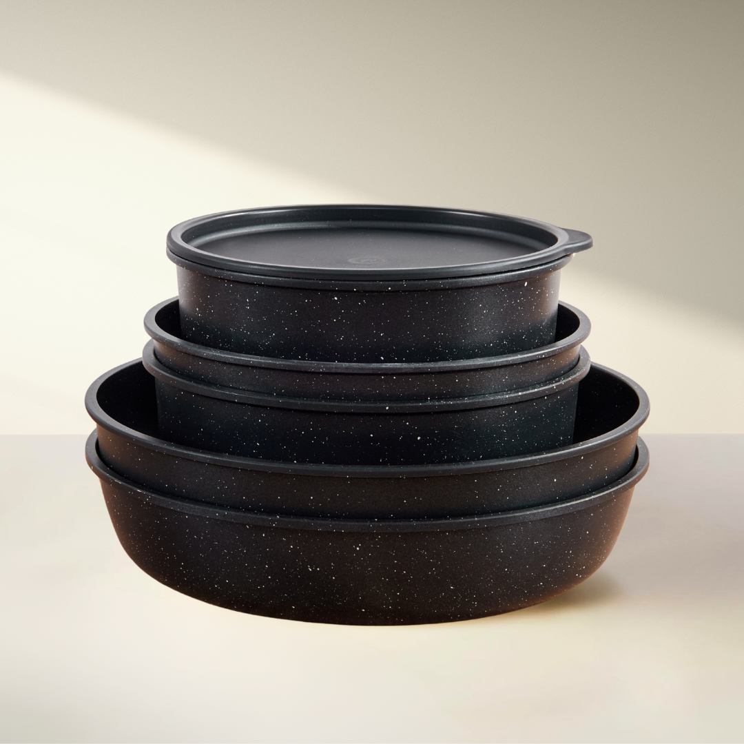 Keramische Pannenset - Zwart