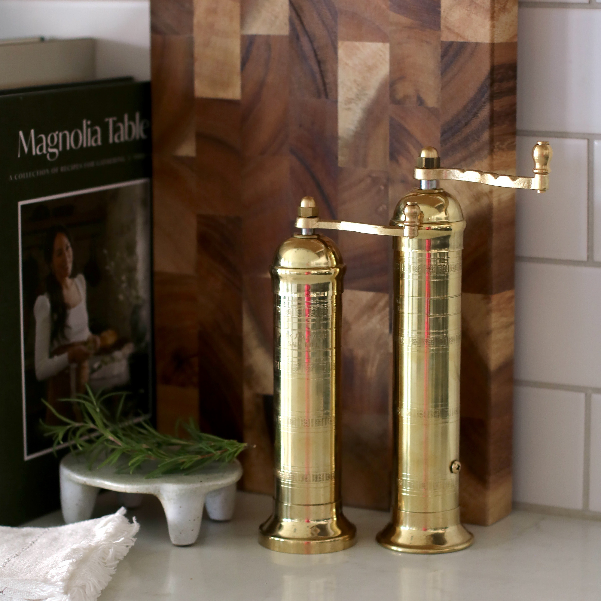 Griekse peper- en zoutmolens, set van 2 - Tenkitchen.store
