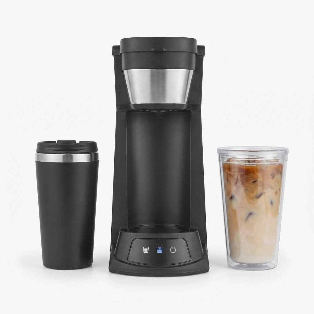 TEN® Compacte 2-In-1 Ijskoffiemachine