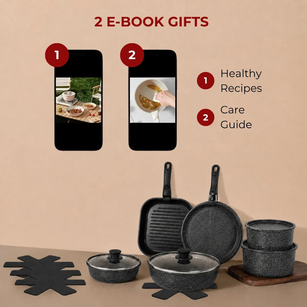 Cookware Set - Silver Touch