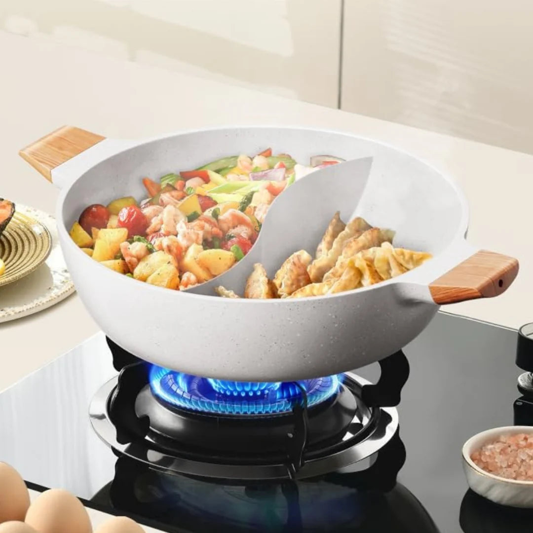 Keramische Duo Kookpan