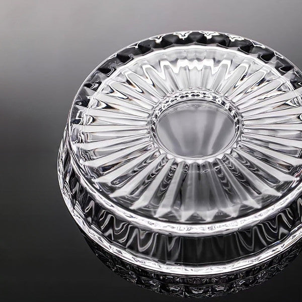 TEN® Draaiend kristallen whiskyglas
