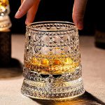 TEN® Draaiend kristallen whiskyglas