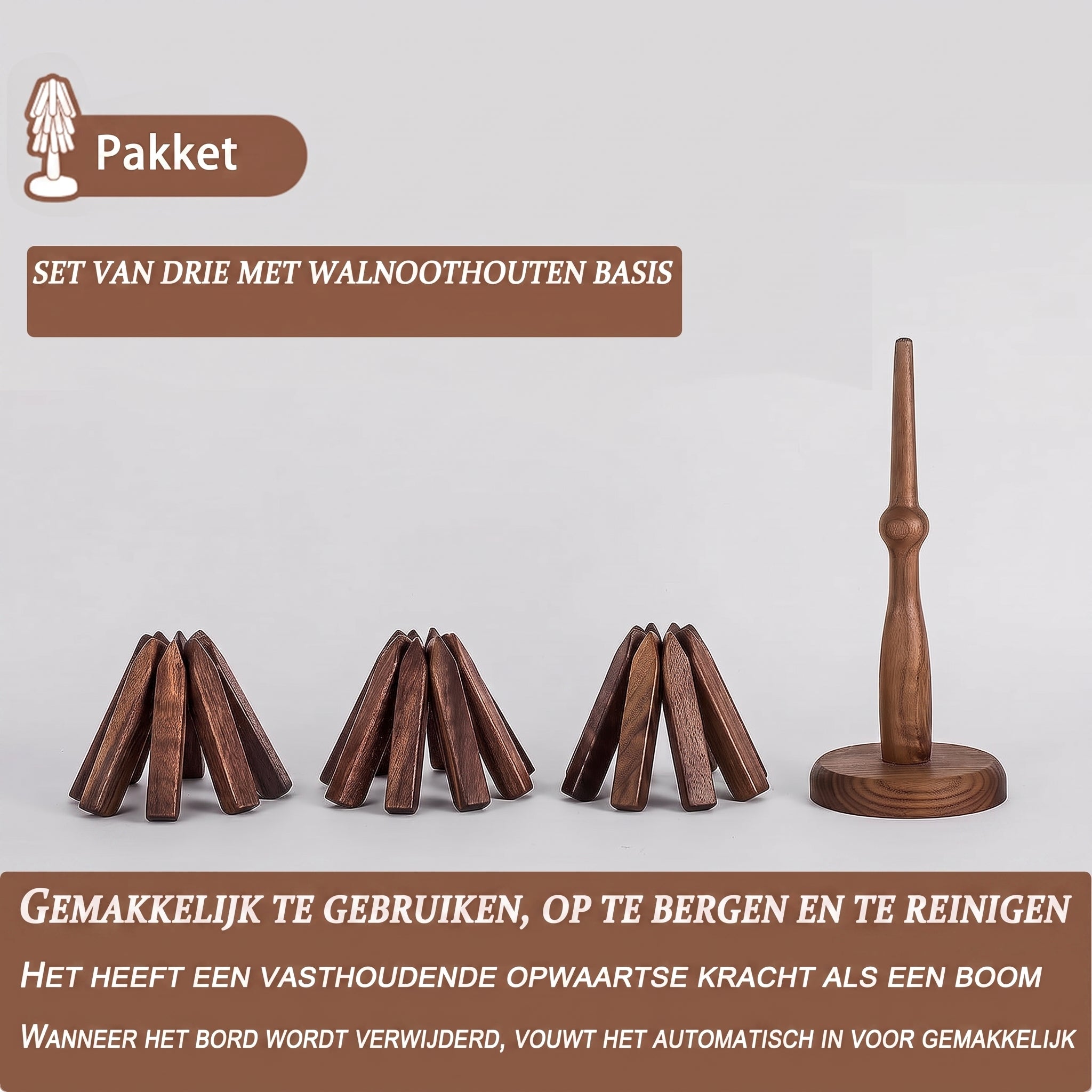 TEN® Onderzetters Met Houder/ Pannenonderzetter - Tenkitchen.store