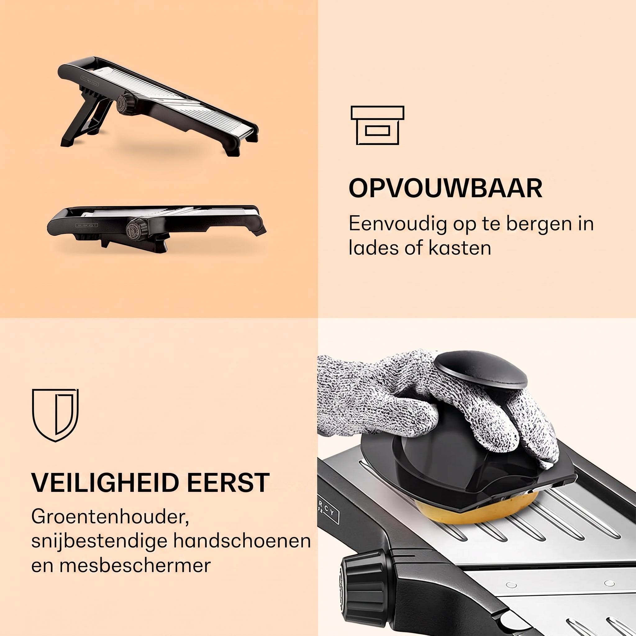 TEN® Mandoline Groentesnijder - Tenkitchen.store