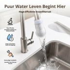 50 katoenen filterzakjes voor eenmalig gebruik, katoenen kraanfilterzakjes met 10 bevestigingsbandjes 💧 - Tenkitchen.store