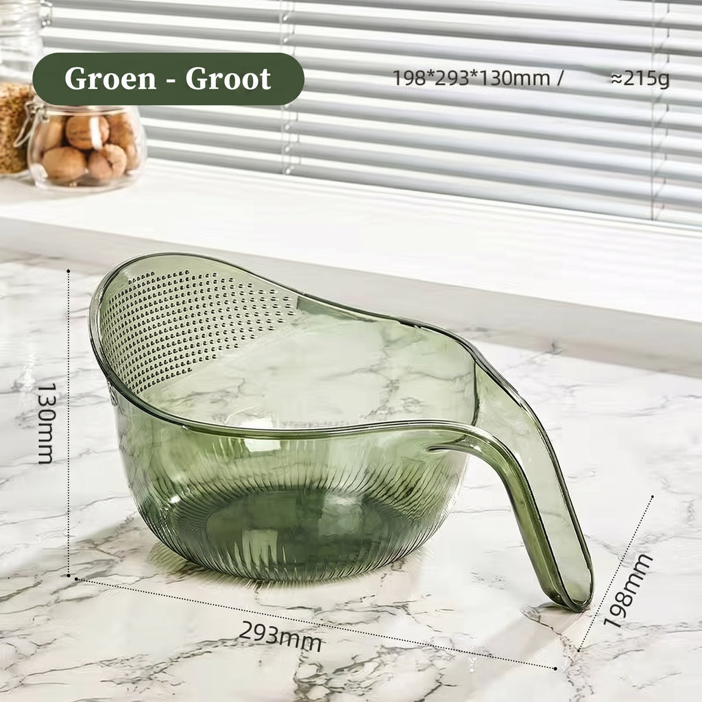 TEN® Vergietkom met handvat