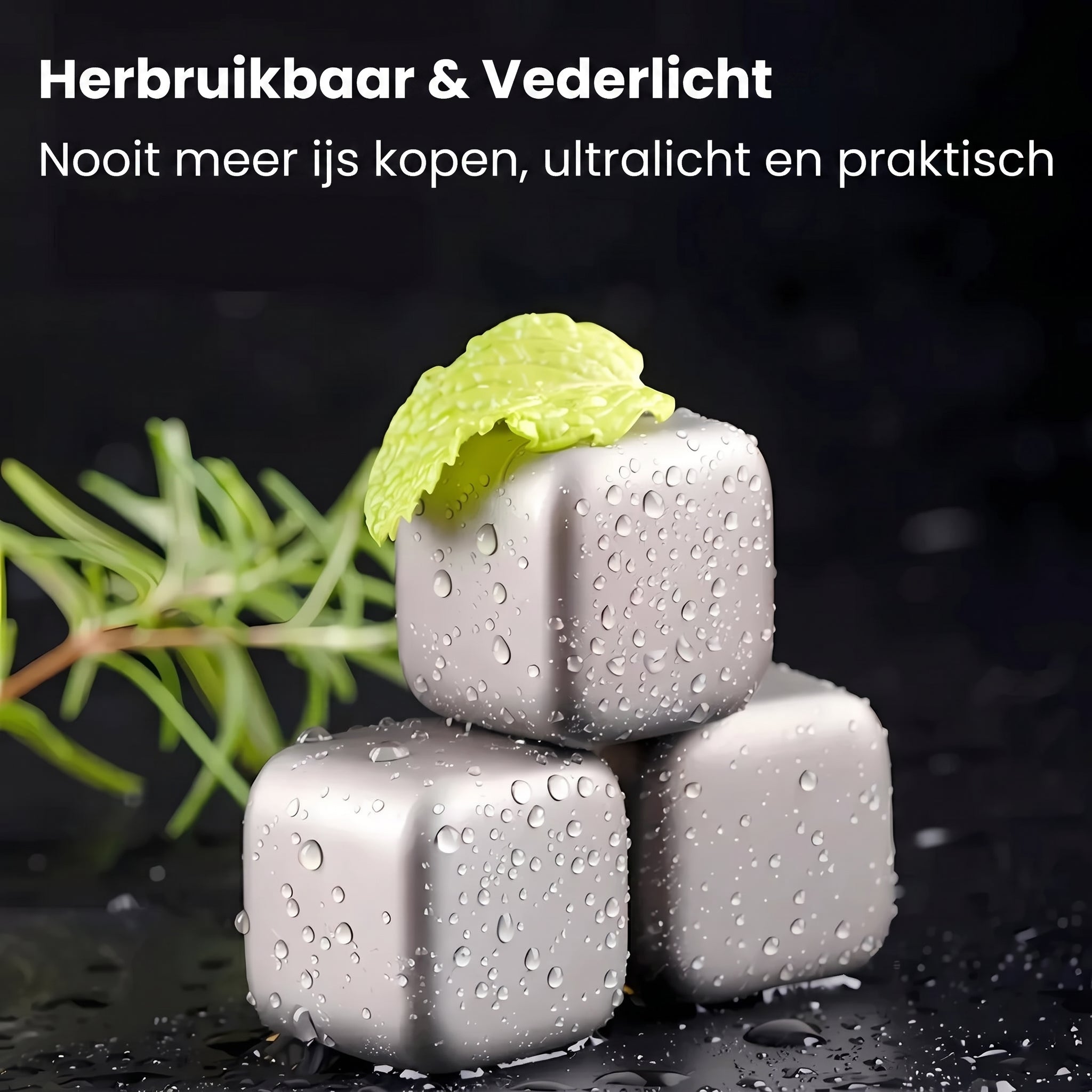 TEN® Titanium IJsblokjes - Tenkitchen.store