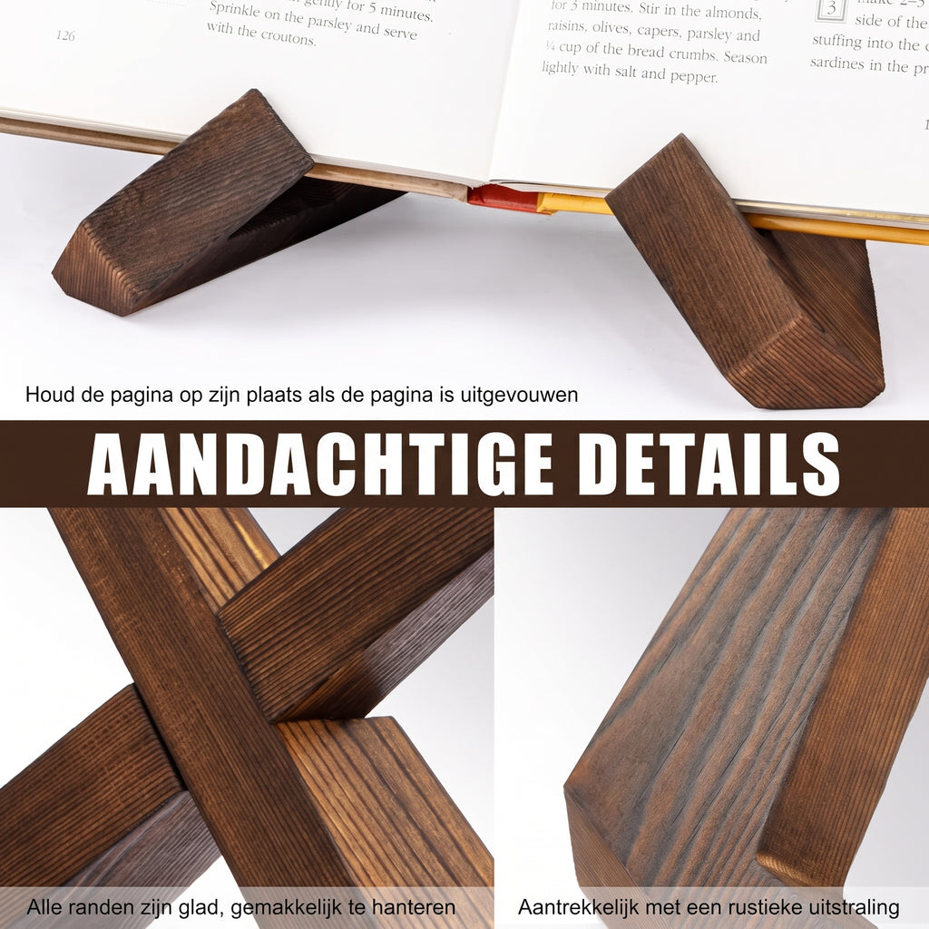TEN® Houten Kookboekstandaard - Tenkitchen.store