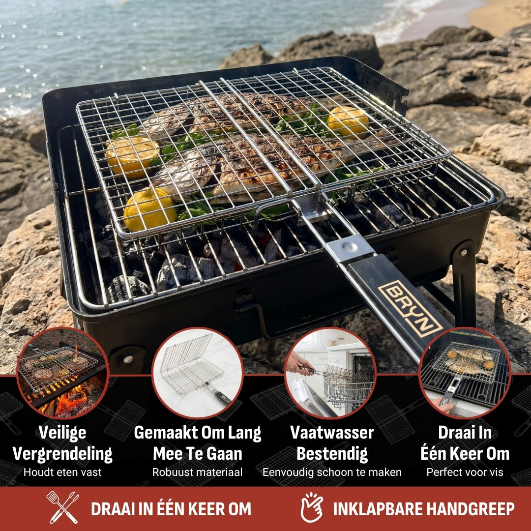 Platte Grillmand