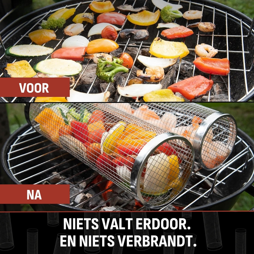 Rollende Grillmand