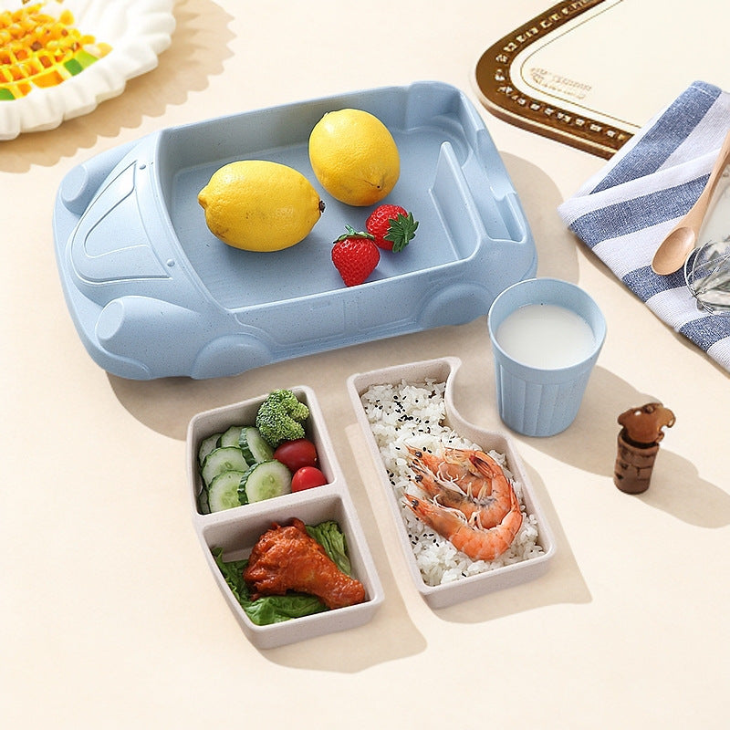 TEN® Kinder Servies Set in Form van een Racewagen