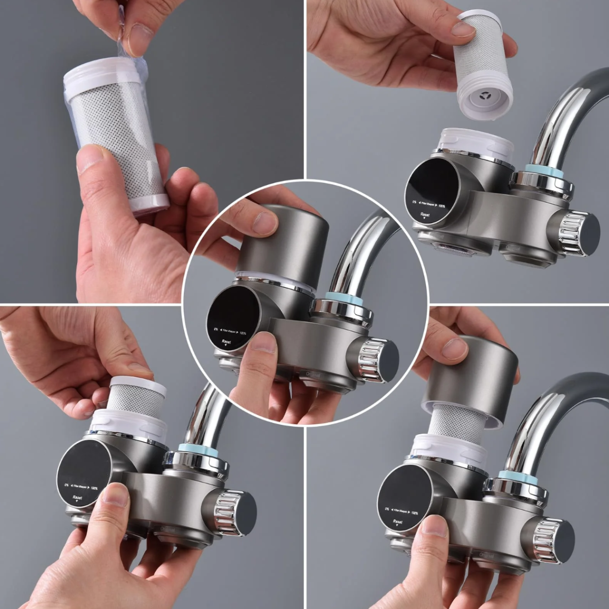 TEN® Kraanwaterfilter Met LED Scherm