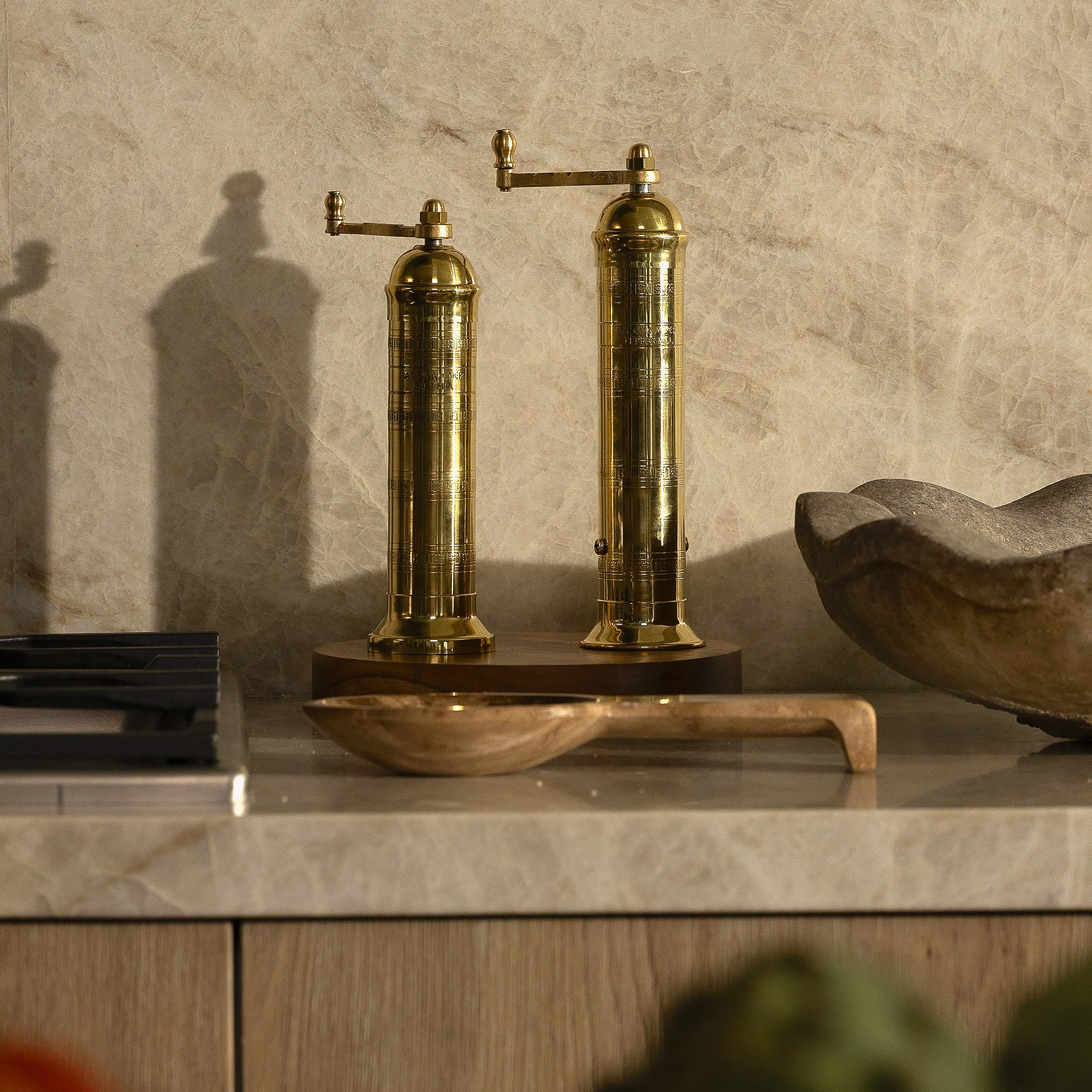 Griekse peper- en zoutmolens, set van 2 - Tenkitchen.store