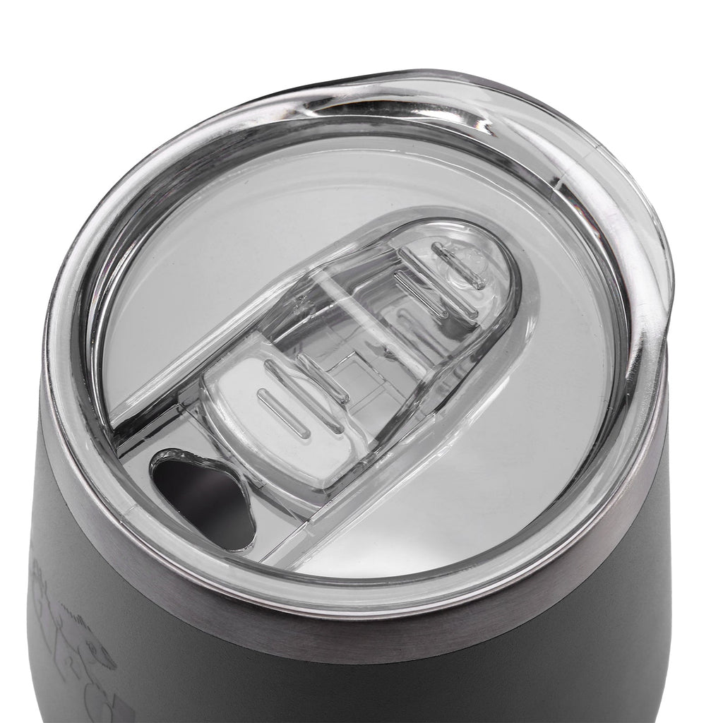 Bardi Thermosbekers 0,3L RVS grijs set -  incl. deksels - dubbelwandig