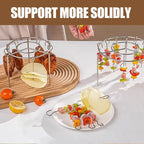 Air Fryer Skewer Rack, Round Grill with Stainless Steel🍢