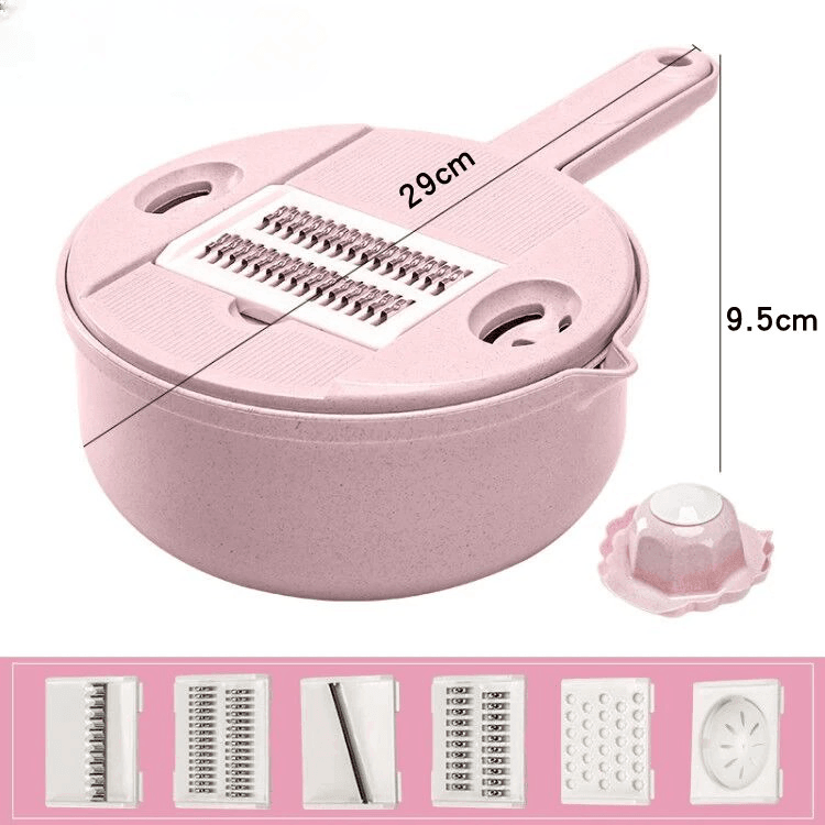 TEN® Multifunctionele Groentesnijder Set - Tenkitchen.store